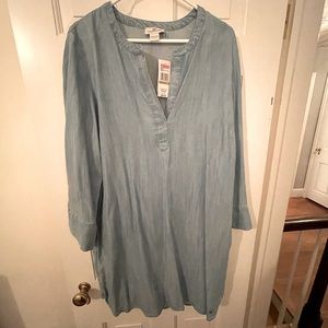 Vineyard Vines chambray tunic dress - 14